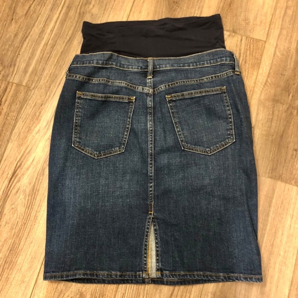 Gap denim maternity skirt size 4 - Picture 3 of 3